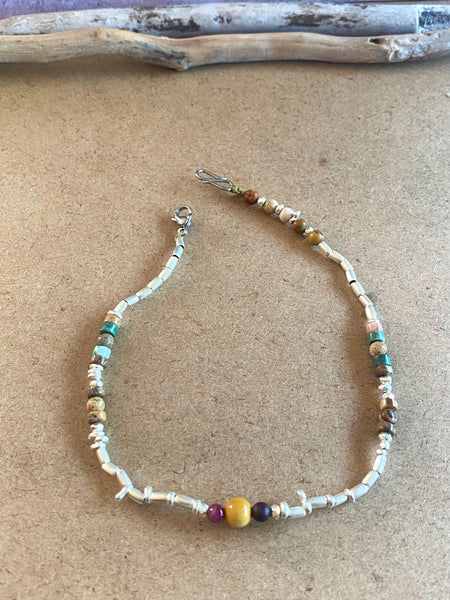 anklet ~ hill tribe silver